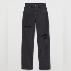 NWT H&M 90’s Straight Jeans High Waisted